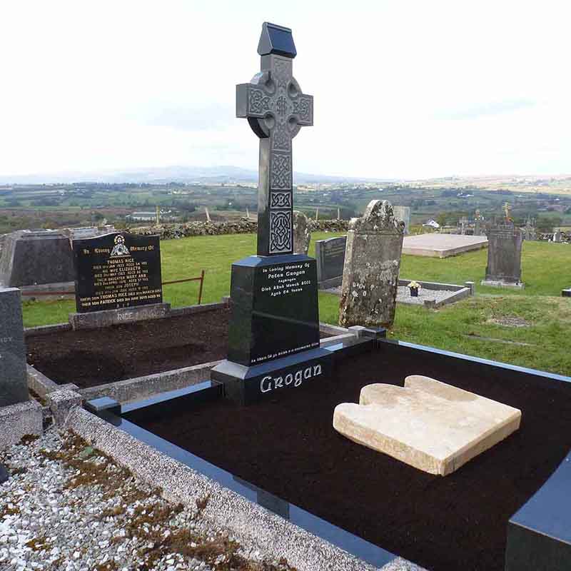 McGovern Memorial Celtic Cross Gravestone